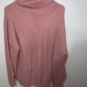 long sleeve knitted sweater